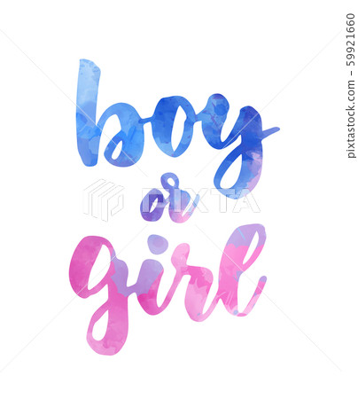 Boy or girl - gender reveal 59921660