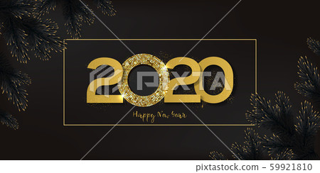 Gold 2020 happy new year Gold 2020 happy new year 59921810