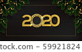 Gold 2020 happy new year 59921824