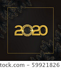 Gold 2020 happy new year 59921826