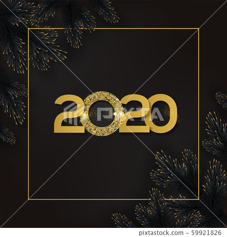 Gold 2020 happy new year Gold 2020 happy new year 59921826