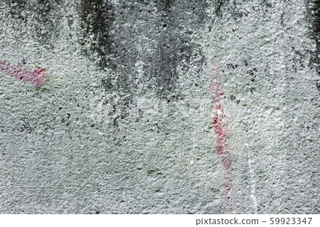 Wall fragment with scratches and cracks 59923347