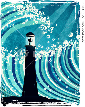 Lighthouse silhouette Lighthouse silhouette 59923448