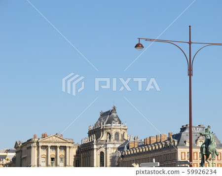 Paris: Entrance of the Palace of Versailles Paris: Entrance of the Palace of Versailles 59926234