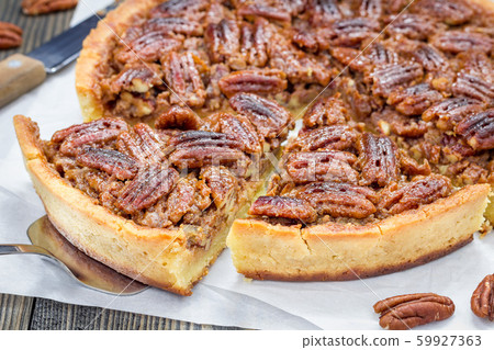 American classic homemade pecan pie American classic homemade pecan pie 59927363