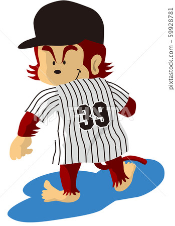 Baseball monkey 59928781