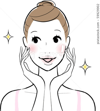 一個女人帶著微笑 59929902