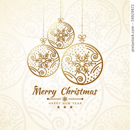 Merry Christmas getting card background with snow Merry Christmas getting card background with snow 59929972