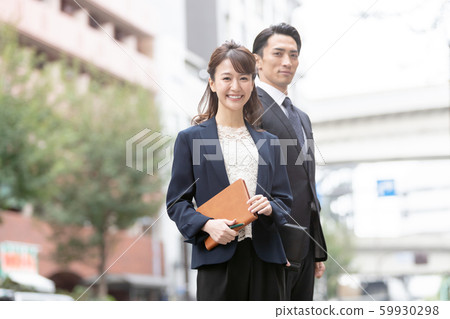 商人 商務人士 男人和女人 59930298