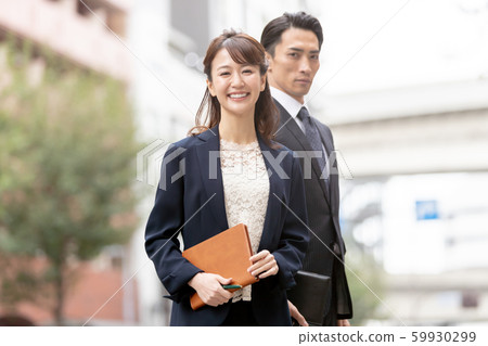 商人 商務人士 男人和女人 59930299