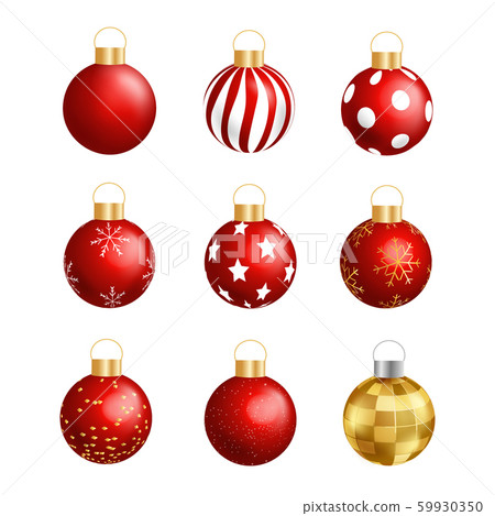 Christmas on sale ball pattern