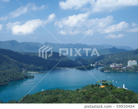 Sun Moon Lake, Taiwan View from Cien Tower / Sun Moon Lake, Taiwan 59930484