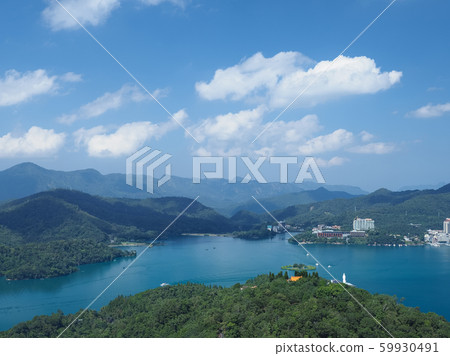 Sun Moon Lake, Taiwan View from Cien Tower / Sun Moon Lake, Taiwan 59930491