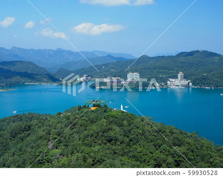 Sun Moon Lake, Taiwan View from Cien Tower / Sun Moon Lake, Taiwan Sun Moon Lake, Taiwan View from Cien Tower / Sun Moon Lake, Taiwan 59930528