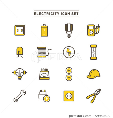 能量 能源 圖標 59930809