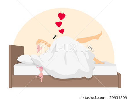 Sexual relationship, sex (sex), sexual activity, bed-in / illustration of non-direct image 59931809