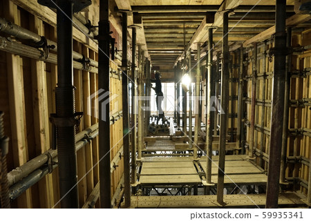 框架結構：混凝土養護期 59935341