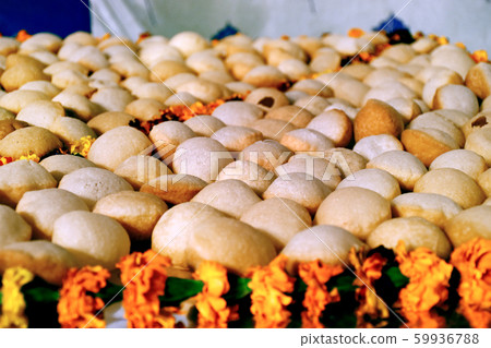 Pani Puri, Golgappe, Chat item, India 59936788