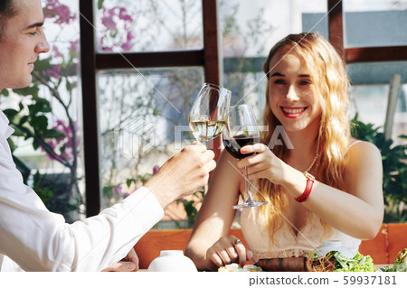 Couple celebrating anniversary 59937181