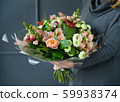nice bouquet in the hands 59938374