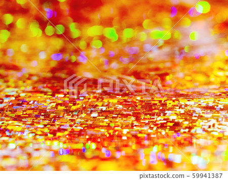 Bright orange background. Shiny and sparkling holographic rainbow backdrop. Bright orange background. Shiny and sparkling holographic rainbow backdrop. 59941387