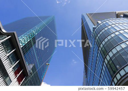 大阪市北區大阪站大前大阪塔南樓北樓摩天大樓群 59942457