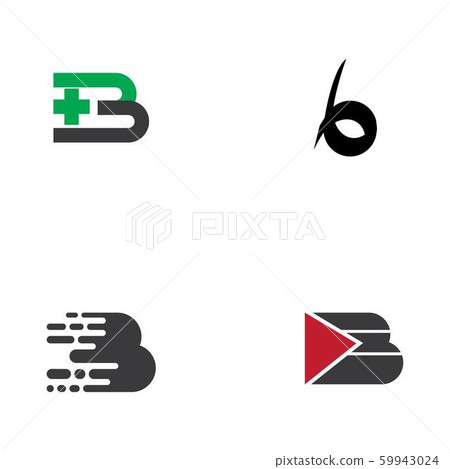 B Letter vector illustration - Stock Illustration [59943024] - PIXTA