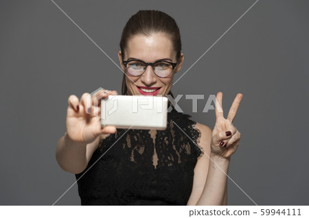 Portrait of a beautiful young caucasian woman Portrait of a beautiful young caucasian woman 59944111