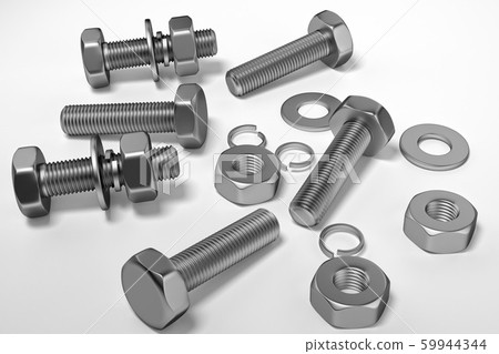 clipart bolts nuts washers