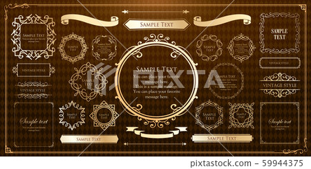 Luxury frame design Gorgeous Luxury Vintage Antique High Class 59944375
