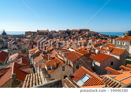 City of Dubrovnik and the Adriatic Sea / Dubrovnik, Croatia 59946380