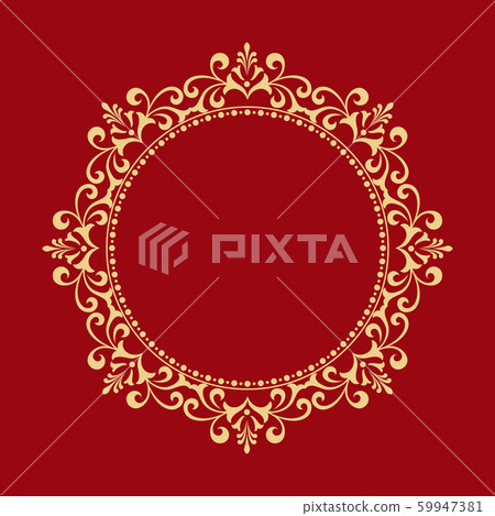 Decorative frame Elegant vector element for design 59947381