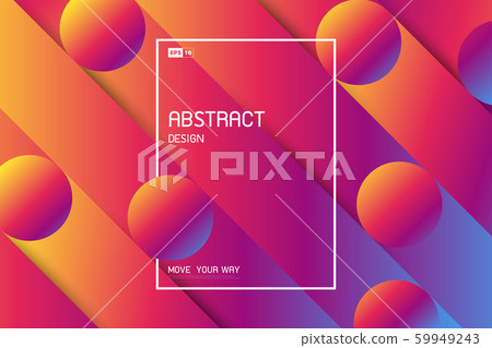 Abstract geometric colorful fluid design template background. Abstract geometric colorful fluid design template background. 59949243