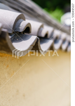 韓國安東傳統韓屋的美麗木製建築 59949587