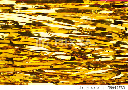 Golden Tinsel Background Golden Tinsel Background 59949783