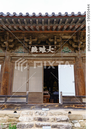 Beautiful wooden building of Andong traditional hanok in korea 59950444