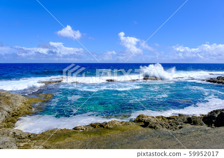 沖繩，南大東島，海軍棒池 59952017