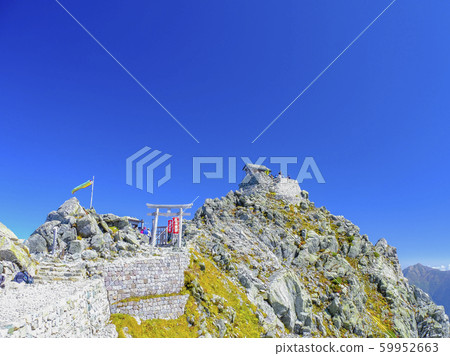 Tateyama summit and main shrine Tateyama summit and main shrine 59952663