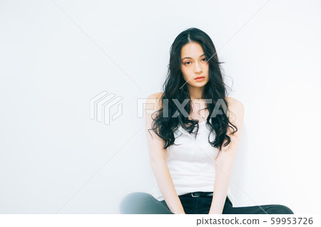 Hair salon image Long hair Black hair Hair salon image Long hair Black hair 59953726