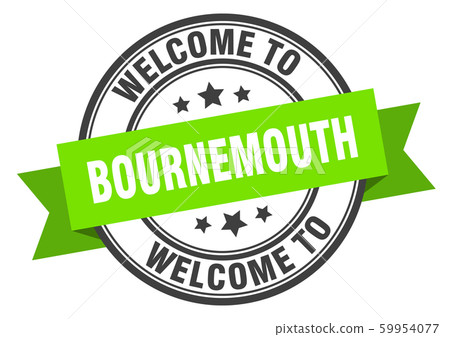 Bournemouth stamp. welcome to Bournemouth green Bournemouth stamp. welcome to Bournemouth green 59954077