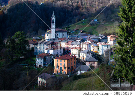 Country of Vedeseta in the taleggio valley 59955039