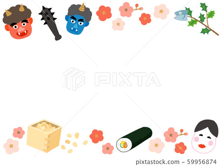 Setsubun frame Setsubun frame 59956874