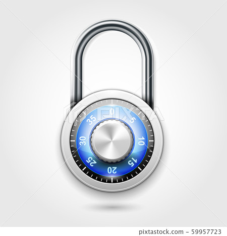 School lockers combination padlock - round lock 59957723