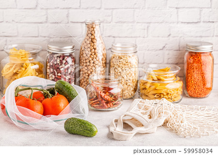 Products in textile bags, glassware. Eco friendly Products in textile bags, glassware. Eco friendly 59958034
