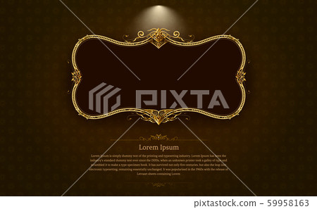 gold frame circle border picture and pattern gold gold frame circle border picture and pattern gold 59958163