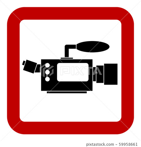 No camera sign. No camera sign. 59958661