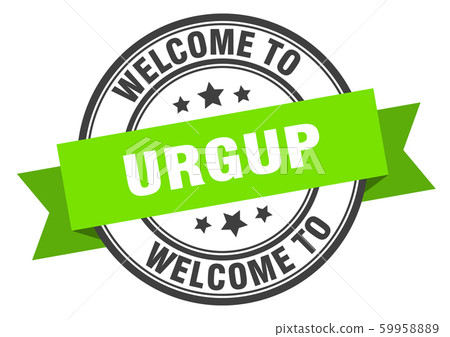 Urgup stamp. welcome to Urgup green sign Urgup stamp. welcome to Urgup green sign 59958889