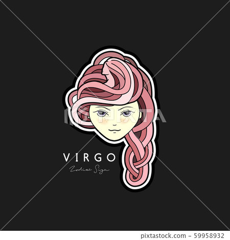 Girl zodiac sign. 59958932