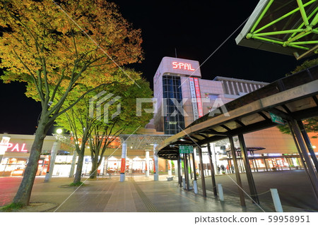 福島站的夜景 福島站的夜景 59958951