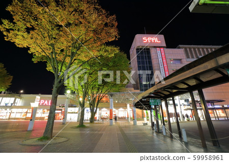 福島站的夜景 福島站的夜景 59958961